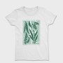 Plants And Fern Leaves Vintage, Tricou Femei