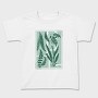 Plants And Fern Leaves Vintage, Tricou Copii