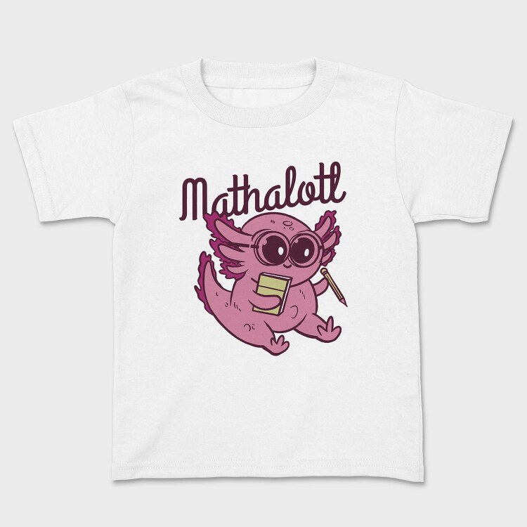 Playful Axolotl Mathalotl, Tricou Copii