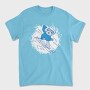Poodle Dog Animal Cute Skiing, Tricou Barbati (Unisex)