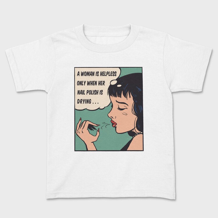 Pop Art Nail Polish, Tricou Copii