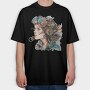 Steampunk Goggles Gear, Tricou Oversize Barbati (Unisex)