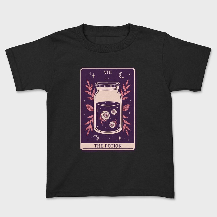 Potion Mystical Tarot Card 08, Tricou Copii
