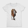 Walking Old Man Tote, Tricou Femei
