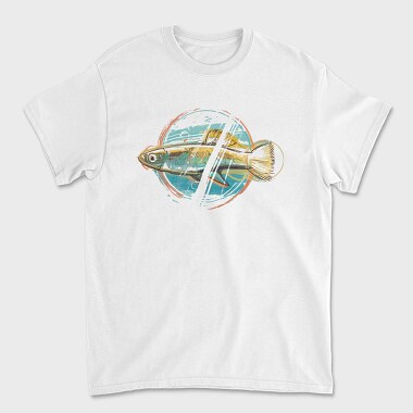 Watercolor Fish Olomina, Tricou Barbati (Unisex)