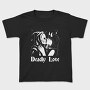 Woman Kissing Skeleton Deadly Love, Tricou Copii