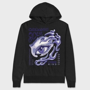 Y3K Dreaming Soul Cyber Mind Organic, Hanorac Oversize Barbati (Unisex)