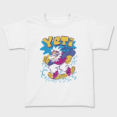 Yeti Approved Winter, Tricou Copii