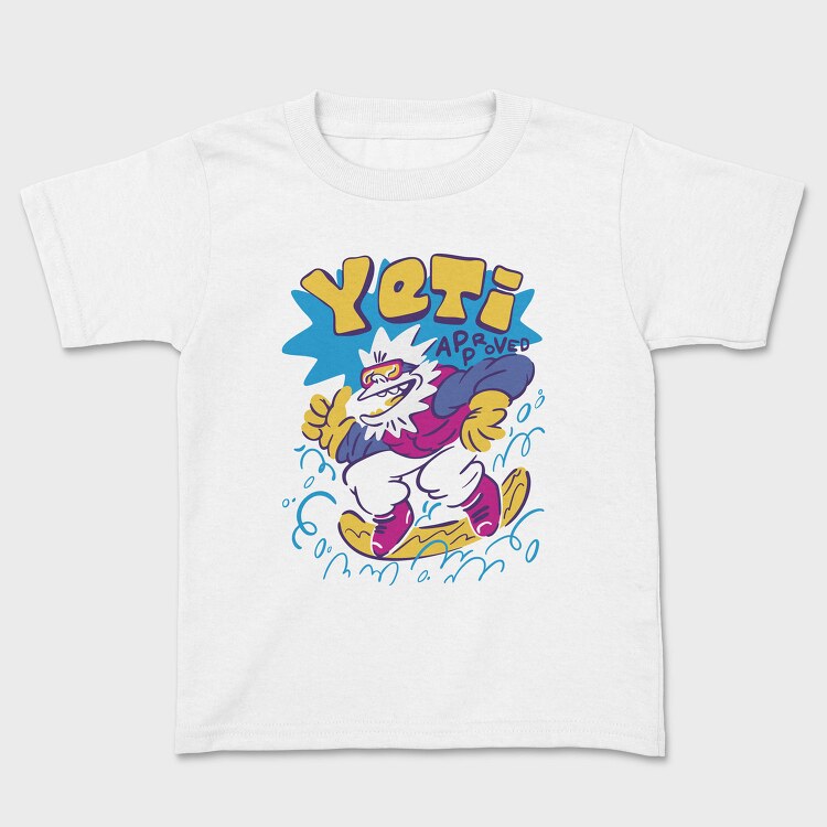 Yeti Approved Winter, Tricou Copii