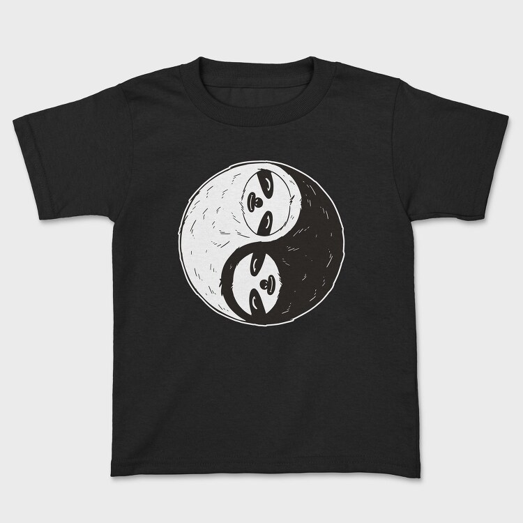 Yin And Yang Sloth, Tricou Copii