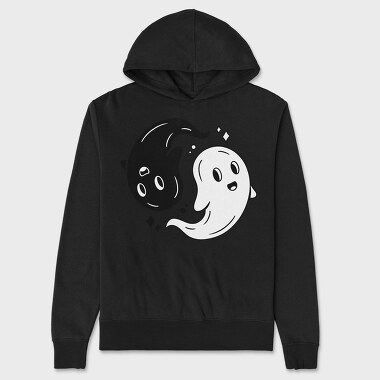 Yin Yang Ghosts, Hanorac Oversize Barbati (Unisex)