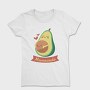 Pregnant Avocado Mama Cado, Tricou Femei