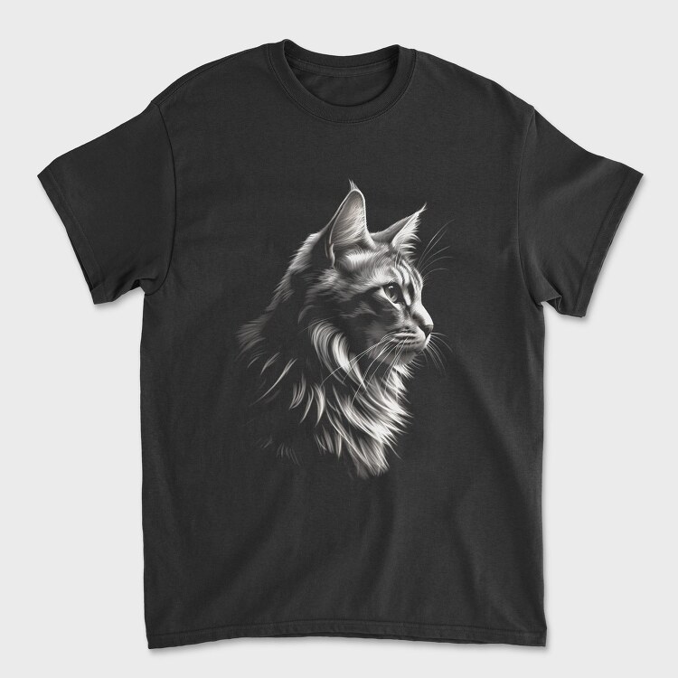 Profile Cat, Tricou Barbati (Unisex)