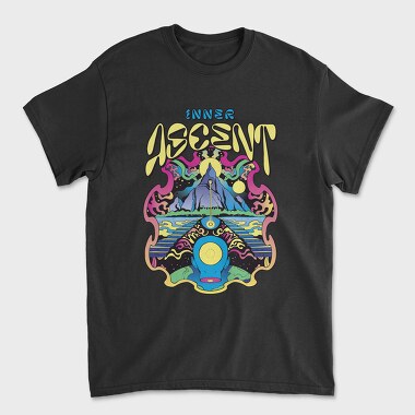 Psychedelic Inner Ascent, Tricou Barbati (Unisex)