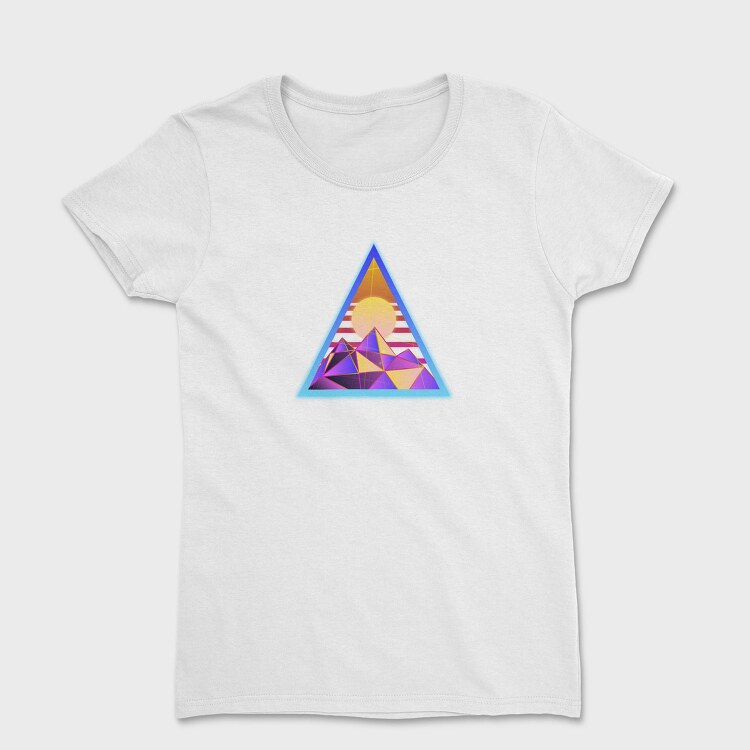 Psychedelics Triangle 004, Tricou Femei