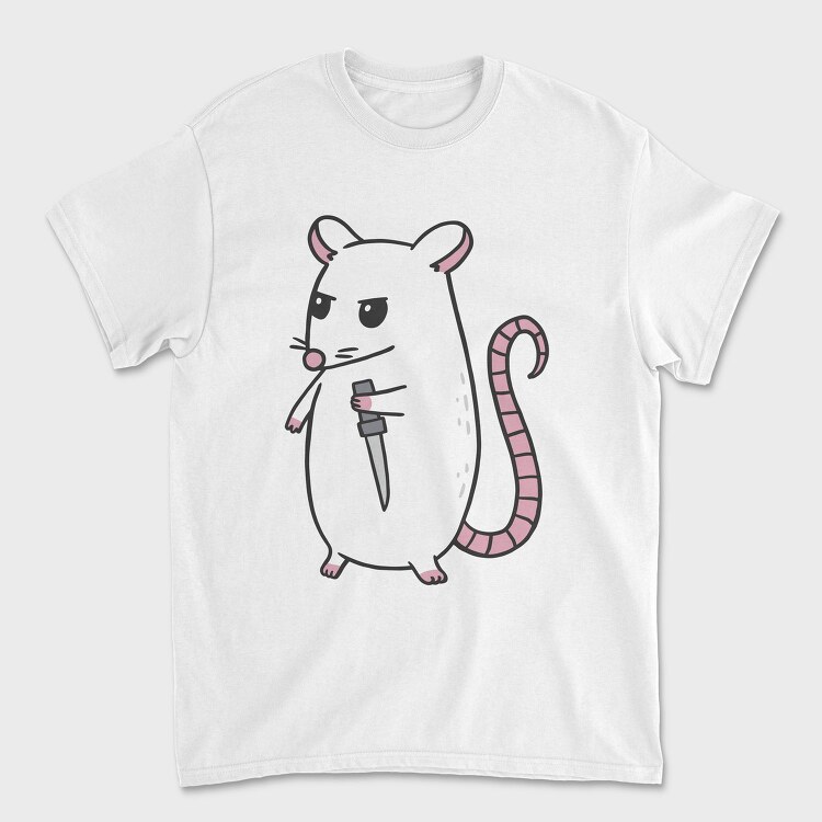 Psycho Rat, Tricou Barbati (Unisex)