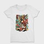 Punk Musician Abstract Music, Tricou Femei