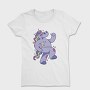 Purple Unicorn Drunk Party, Tricou Femei