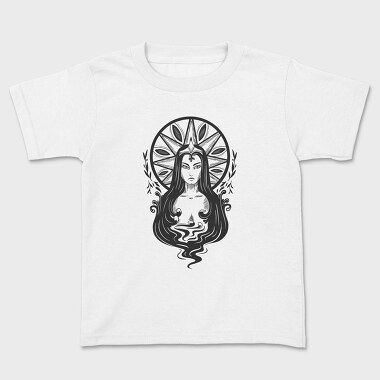 Queen Dark Art Nouveau 07, Tricou Copii