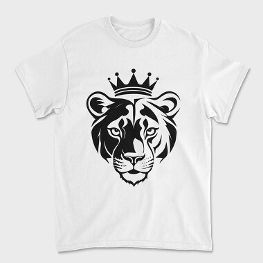 Queen Lioness Crown Female Lion, Tricou Barbati (Unisex)
