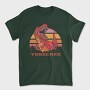 Rad Three T Rex, Tricou Barbati (Unisex)