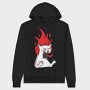Raging Cat, Hanorac Oversize Barbati (Unisex)