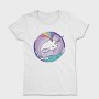 Rainbow Narwhale Whale, Tricou Femei