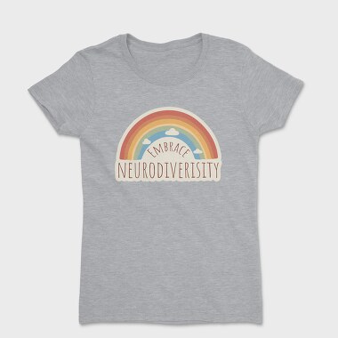 Rainbow Neurodiversity, Tricou Femei