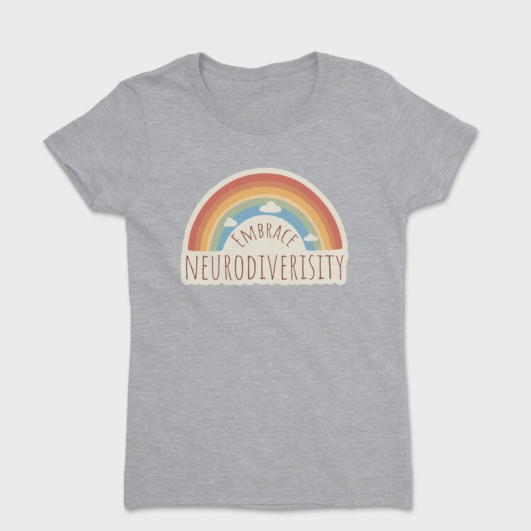 Rainbow Neurodiversity, Tricou Femei