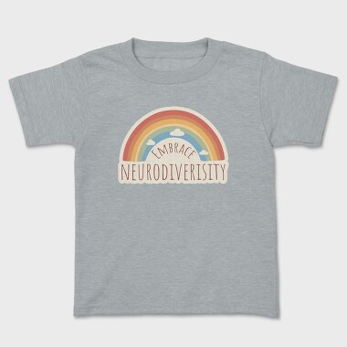 Rainbow Neurodiversity, Tricou Copii