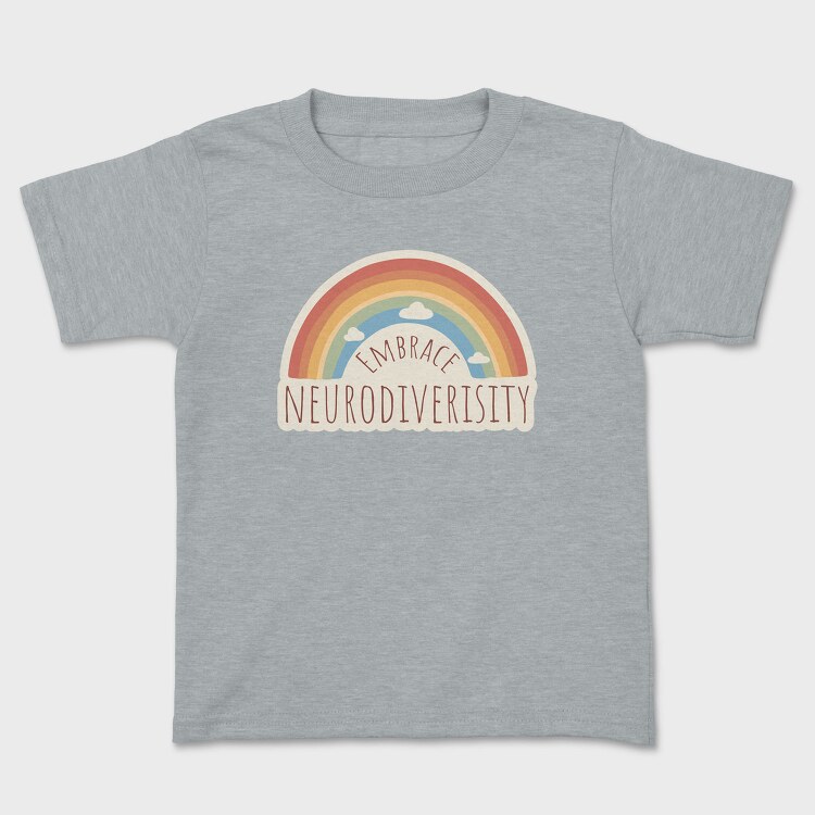 Rainbow Neurodiversity, Tricou Copii