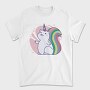 Rainbow Squirrel Unicorn Animal, Tricou Barbati (Unisex)