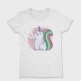 Rainbow Squirrel Unicorn Animal, Tricou Femei