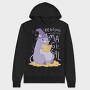 Rat Reading Magical Book, Hanorac Oversize Barbati (Unisex)