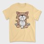 Yoga Cat, Tricou Barbati (Unisex)