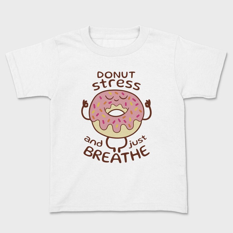 Yoga Donut Stress Relief, Tricou Copii