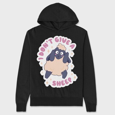 Yoga Sheep Funny, Hanorac Oversize Barbati (Unisex)