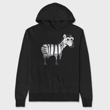 Zebra Stripes, Hanorac Oversize Barbati (Unisex)