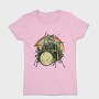Zombie Cat Drummer, Tricou Femei