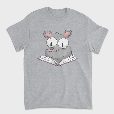 Reading Rat, Tricou Barbati (Unisex)