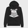 Reading Rat, Hanorac Oversize Barbati (Unisex)