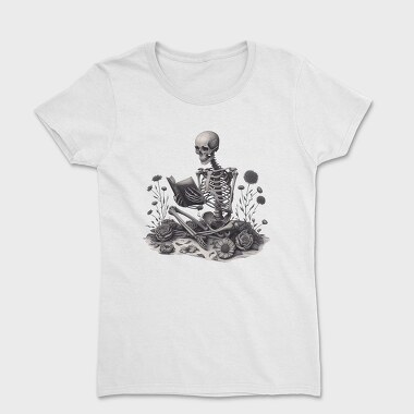 Reading Skeleton, Tricou Femei