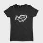 Realistic Catfish Monochromatic, Tricou Femei