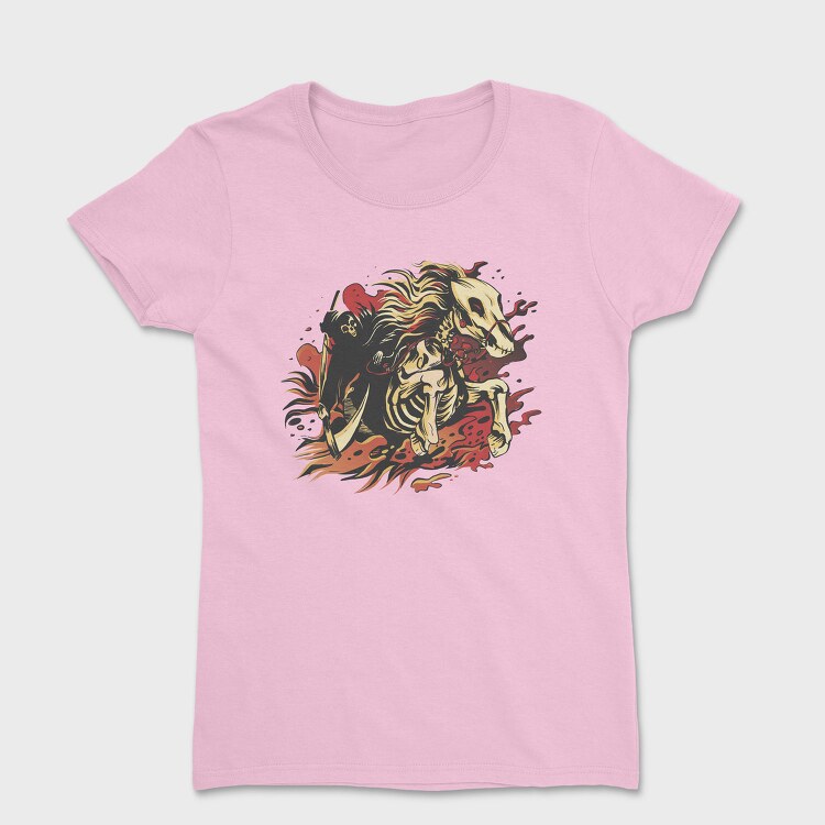 Reaper And Skeletal Horse, Tricou Femei