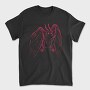 Red Mothman Creepy, Tricou Barbati (Unisex)