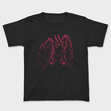 Red Mothman Creepy, Tricou Copii