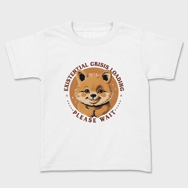 Red Panda Existential Crisis Loading, Tricou Copii