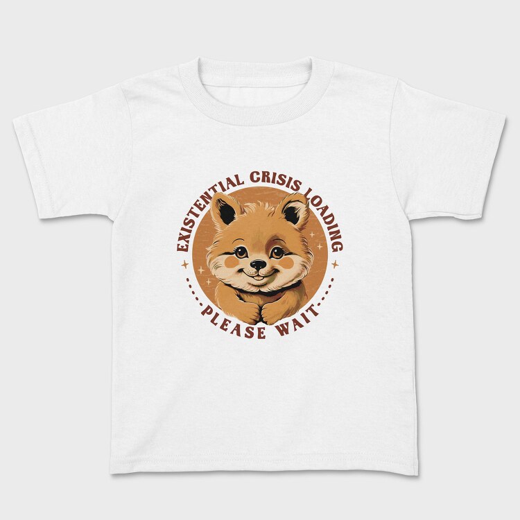 Red Panda Existential Crisis Loading, Tricou Copii