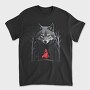 Red Riding Hood Walking Towards Wolf, Tricou Barbati (Unisex)