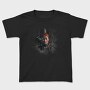 Redhead Viking Woman Realistic, Tricou Copii